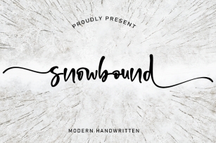 Snowbound - Font Download