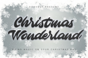 Christmas Wonderland Font Download
