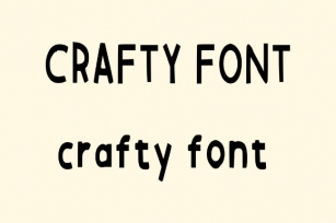 Crafty Font Download