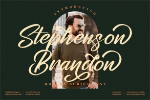 Stephenson Brandon Font Download