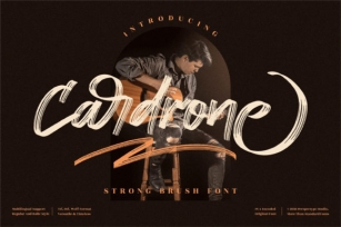 Cardrone Font Download