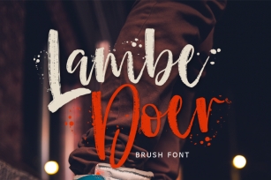 LambeDoer Brush Font Font Download