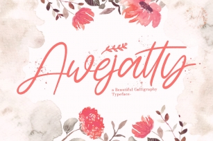 Awejatty Font Download