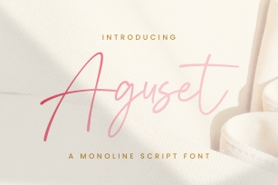 Aguset Font Download