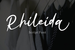 Rhileida - Script Font Font Download