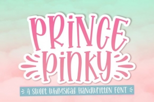 Prince Pinky Font Download