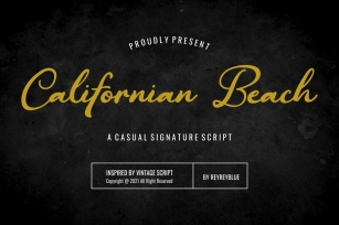 Californian Beach Font Download