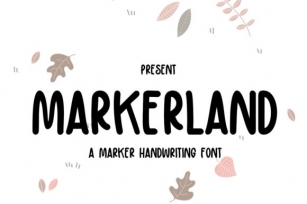 Markerland Font Download
