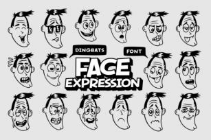 Face Expression Font Download