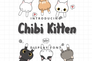 Chibi Kitten Font Download