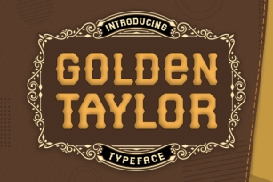 Golden Taylor Font Download