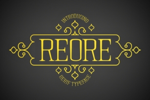 Reore Font Download