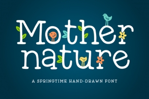 Mother Nature Font Font Download