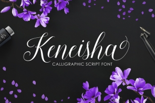 Keneisha Script Font Download