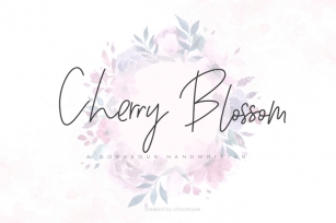 Cherry Blossom Font Download