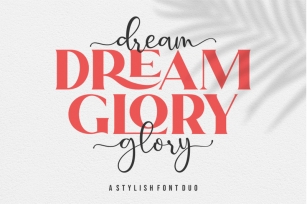 Dream Glory - Stylish Font Font Download