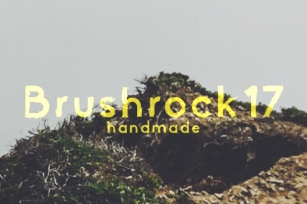 Brush Rock 17 Font Download