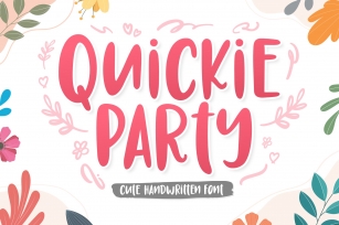 Quickie Party Font Download