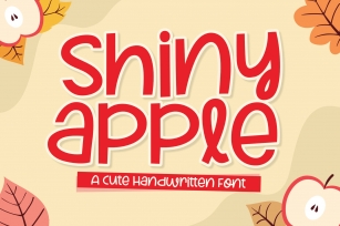 Shiny apple Font Download