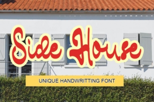 Side House Font Download