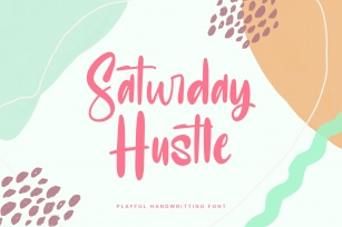 Saturday Hustle PERSONAL Font Download