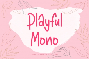 Playful Mono Personal Font Download