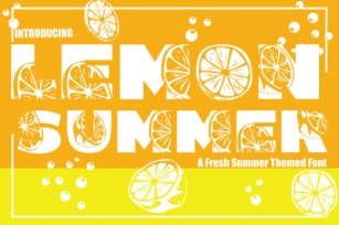 Lemon Summer Font Download