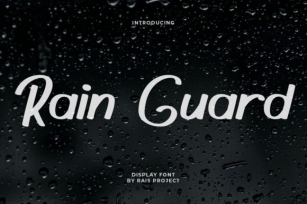 Rain Guard Font Download
