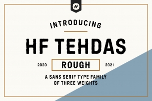 HF Tehdas Rough Font Download