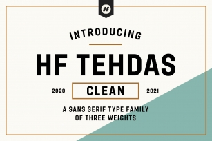 HF Tehdas Clean Font Download