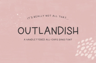 Outlandish Font Download