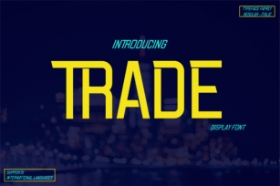 Trade Font Download
