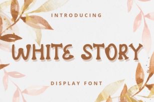 White Story Font Download
