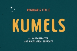 Kumels Font Download