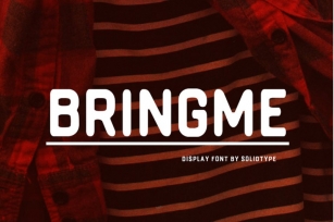 Bringme Display Font Font Download