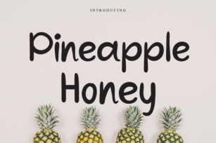 Pineapple Honey Font Download