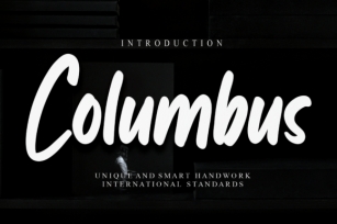 Columbus Font Download