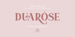 Duarose Serif Font Download