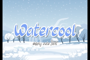Watercool Font Download