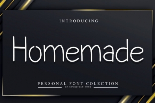 Homemade Font Download