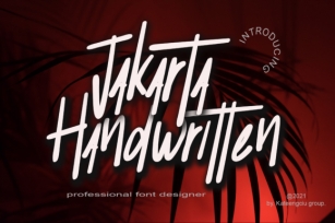 Jakarta Handwritten Font Download