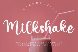 Milkshake Font Download