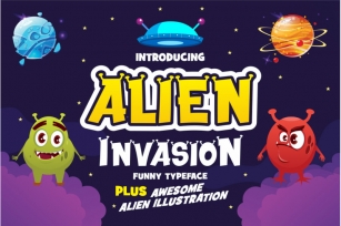 Alien Invasion Font Download