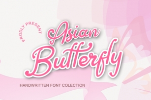 Asian Butterfly Font Download