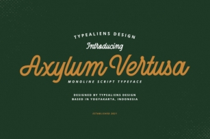 Axylum Vertusa Font Download