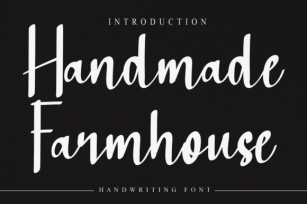 Handmade Farmhouse Font Download