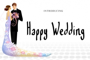 Happy Wedding Font Download