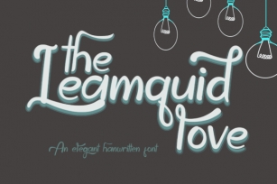 The Leamquid Love Font Download