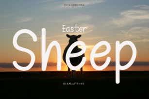 Easter Sheep Font Download
