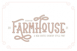 Farmhouse Font Font Download